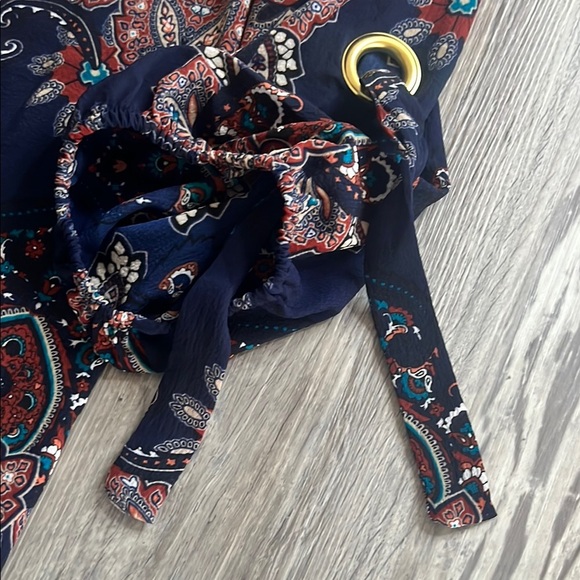 Dana Buchman Multicolored Boxy Blouse - Picture 4 of 7